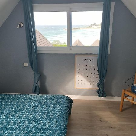 Maisonnette Vue Mer Panoramique Trestel Plage 4 Personnes Trevou-Treguignec Luaran gambar