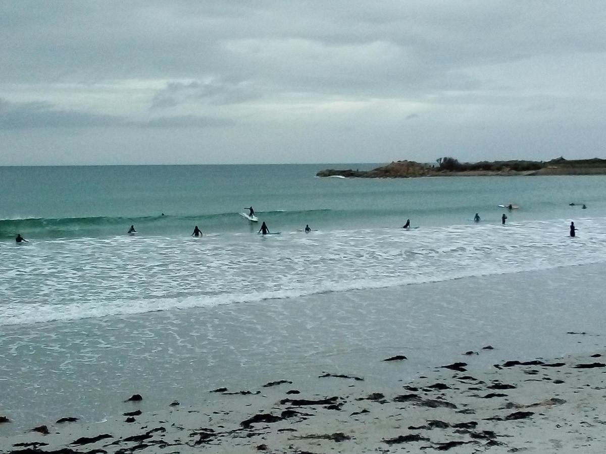 Maisonnette Vue Mer Panoramique Trestel Plage 4 Personnes Trevou-Treguignec Luaran gambar