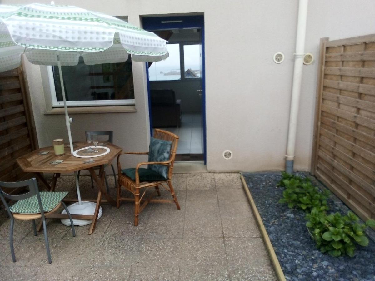 Maisonnette Vue Mer Panoramique Trestel Plage 4 Personnes Trevou-Treguignec Luaran gambar