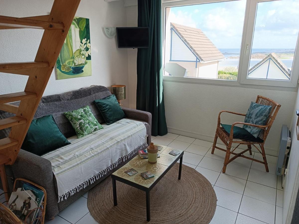 Maisonnette Vue Mer Panoramique Trestel Plage 4 Personnes Trevou-Treguignec Luaran gambar